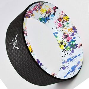 Risefit Yoga Wheel - Strongest Most Comfortable Yoga Prop Wheel for Yoga Poses